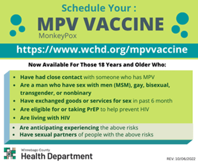 MPV - schedule your MPV vaccine