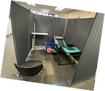 emergency preparedness - closed off space with chairs