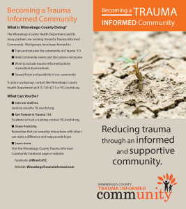 toolkits - becoming a trauma-informed community