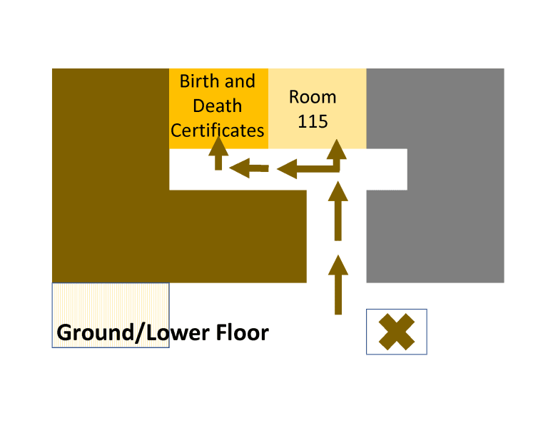 plan a visit - ground/lower floor