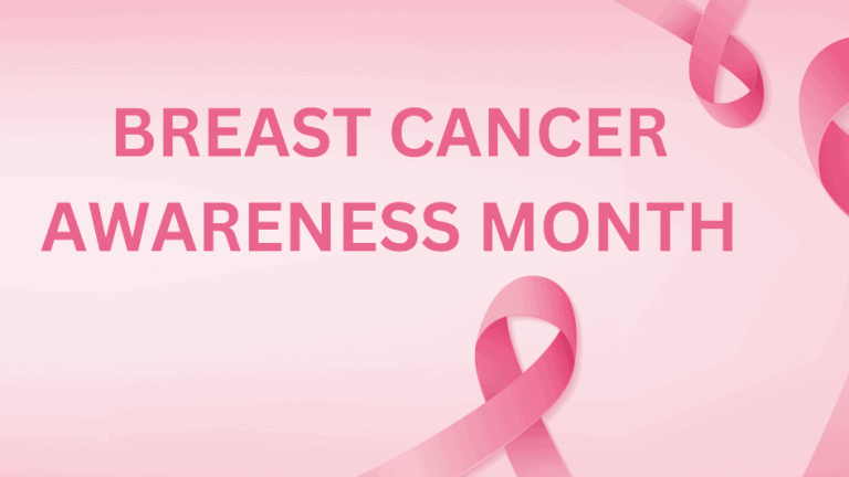 breast cancer awareness - pink background with pink ribbons