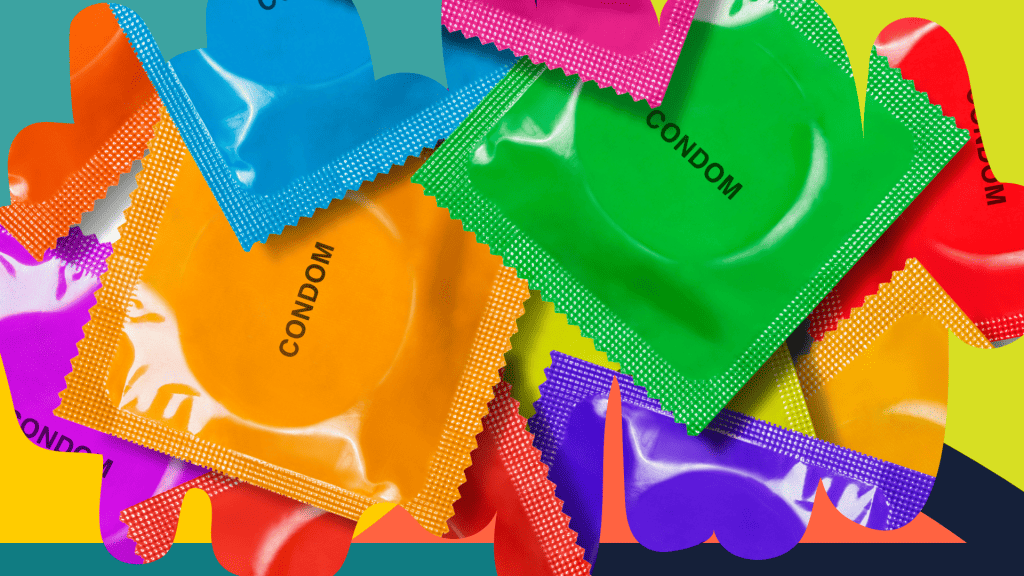 image of packaged condoms