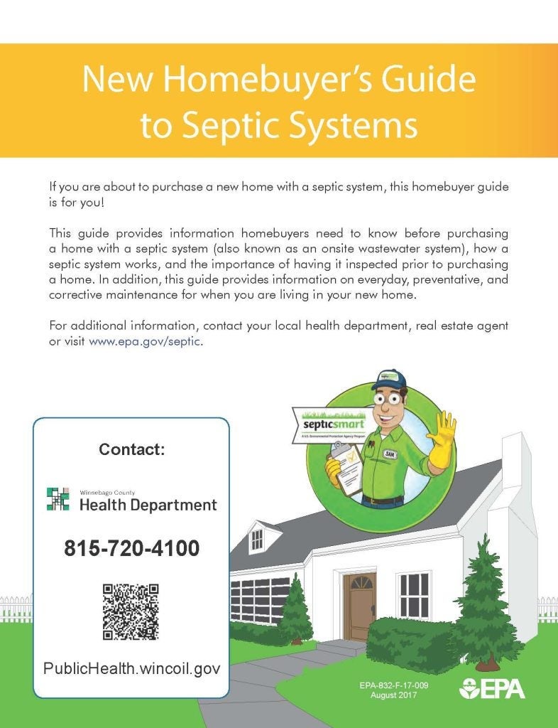 New homebuyer's guide to septic systems